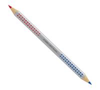 Matite colorate Faber-Castell Jumbo Azzurro Rosso (12 Unità)