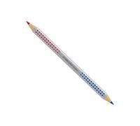 FABER-CASTELL Matita bicolore triangolare Jumbo Grip 1109-10, rosso/blu, Faber Castell - 110910