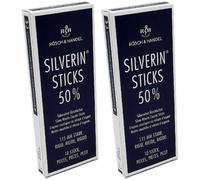 Matita Caustica Silverin Nitrato D'Argento 50% Rigida Lunghezza 2x10 p