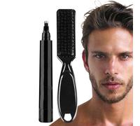 Matita colorante per barba, impermeabile, per uomini, mascara per barba, baffi e sopracciglia, colorazione per barba per uomini, riempire, modellare e definire la tua barba Bseid