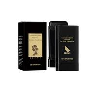 Matita colorante per capelli nera per coprire i capelli grigi, penna colorante temporanea per capelli, rossetto usa e getta, tintura per capelli istantanea HzN867 (C, taglia unica)