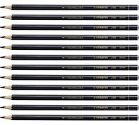 Matita colorata per tutte le superfici - STABILO All - Confezione da 12 - Nero -