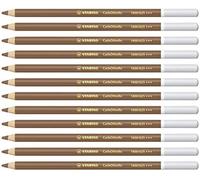 Matita colorata Premium - STABILO CarbOthello - Confezione da 12 - Ombra Bruciat
