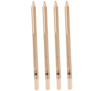 Matita Correttore 4 Pezzi in Legno Bianco per Makeup | Formato Portatile, per Viaggio e Trasferta, Set da Quattro, per Amiche Stile Casuale