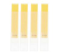 Matita da carpentiere, 24 pezzi, matita in grafite da 2,8 mm, a lunga durata, per la lavorazione del legno, ricarica HB, ricambi la costruzione, per lavorazione meccanica del (Gialla)