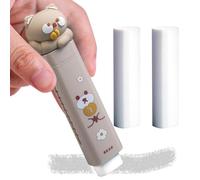 Matita di gomma retrattile in zampa di gatto Ricambi gomma Push-Pull - Cartone animato gomma gomma gomma per studenti, materiale scolastico, accessori di scrittura divertenti