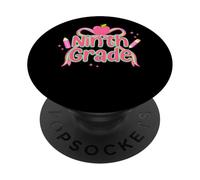 Matita di mela per il ritorno a scuola del nono grado PopSockets PopGrip Adesivo
