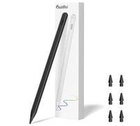 Matita di seconda generazione per iPad 2018-2024 con ricarica wireless magnetica compatibile con Apple iPad Pro 13" (M4)/12,9"/11", iPad Air 6(M2)/5/4/3, iPad Mini 7(A17 Pro)/6/5, iPad10/9/8/7/6, nero