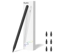 Matita di seconda generazione per iPad 2018-2024, modello rilasciato 8 minuti, ricarica rapida, penna stilo compatibile con iPad Pro 11"/12,9"/M4, iPad Air 3/4/5/M2, iPad Mini 7(A17 Pro/6/5 Gen, iPad