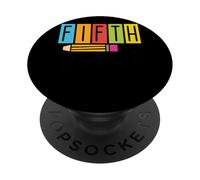 Matita divertente per il ritorno a scuola di quinta elementare PopSockets PopGrip Adesivo