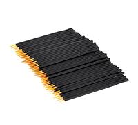 Matita Eye Liner Brush Sottile 100pcs Pennello Eyeliner Usa E Getta Pennello Eyeliner Rigido Pennello Liquido Pennello Ombretto Pennello Strumento di Trucco