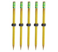 Matita filettata ADHD, penna a decompressione con dado 1/2/3/5/10 matite in legno filettate per bambini, adulti, studenti, scuola, lavoro, sollievo dall'ansia, silenzioso, calmante, rotante, dado