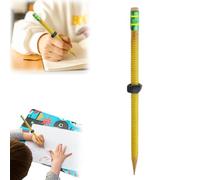 Matita filettata, matita ADHD - Matita fidget filettata per ADHD e ansia, matita per l'ecompressione delle noci, matita in legno con dado scorrevole, portatile per bambini e adulti