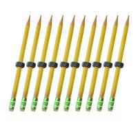 Matita for Adhd - Matita Con Filettatura for Adhd E Ansia, Matita Con Filettatura, Penna a Compressione Nut D-E, Matite in Legno Con Peso for Bambini, For Scuola, Ufficio, Casa(10pcs)