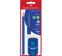 Matita grafite Faber-Castell Grip Jumbo con accessori blu