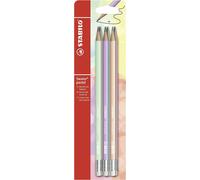 Matita Grafite STABILO Swano Con Gomma Cilindro Pastello HB Misto 6 Pezzi