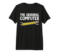 Matita Il Computer Originale Maglietta Premium