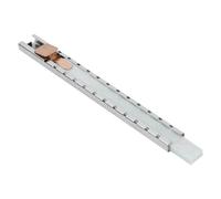 Matita in ardesia bianca e kit di supporto in metallo resistente, strumento di marcatura in pietra ollare per la produzione di veicoli, cantieri navali e superfici in calcestruzzo, supporto da 14,3 cm