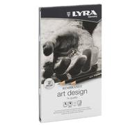 Matita in grafite Lyra Rembrandt Art Design in astuccio in metallo 12 pezzi L1111120