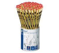 Staedtler 122 KP72 Noris HB Pencil with Rubber Eraser Tip (Boxed Pack of 72) Pen
