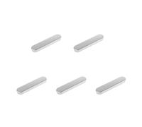 Matita in latta argentata per astuccio portapenne organizer per cancelleria scuola ufficio U matita borsa portatile cancelleria per ufficio trucco forniture scolastiche studenti universitari medi