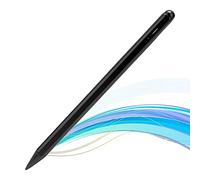 Matita magnetica per iPad Air da 11,7", 2020, compatibile con Apple iPad Air Pencil 4th Gen 10,9" con punta fine da 1,5 mm e penna da disegno con reiezione palma tipo C, colore nero