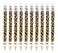 Matita Meccanica Mini Retrattile Zebra Cadoozle 0,7Mm Piombo 8 Design