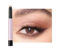 Matita Ombretto Metallica Shimmer - Illuminante Occhi Waterproof, Penna Ombretto Cremoso per Trucco Smoky - Stick Makeup Scintillante per Donne e Ragazze (#1 Opaco)