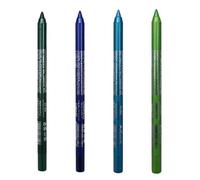 Matita per eyeliner 4pcs 4 colori a prova di perle a prova di sofferenza eyeliner da 8, 5 g matita per ombretto impermeabile, stile 2