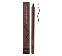 Matita per eyeliner, duo eyeliner impermeabile da 24 ore a matita per occhi affilabili, matita per occhiali da 2 in 1 e sopracciglia, liscia e facile da colorare (Grafite)