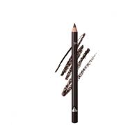 Matita per eyeliner e sopracciglia waterproof, matita occhi 2 in 1 con doppio temperino, senza sbavature, applicazione fluida a lunga durata per ciglia, rima interna e sopracciglia