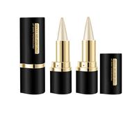 Matita Per Eyeliner In Gel Da 2 Pezzi, Eyeliner Ad Asciugatura Rapida, Eyeliner Waterproof Anti-sbavature, Eyeliner Duraturo Per Tutto Il Giorno, Eyeliner Anti-sbavature, Argento