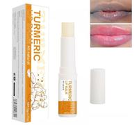 Matita per la cura delle labbra con olio di radice di curcuma e peeling, nutriente, lenitiva e idratante per labbra secche o screpolate (1 pezzo)