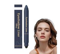 Matita per occhi impermeabile 2 in 1 con eyeliner e ombretto - Matita per occhi impermeabile per look smokey o naturali, facile da applicare, Matita temperabile 2 in 1 con ombretto (# 05)