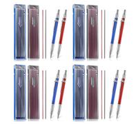 Matita per Saldatori A Strisce da 8 Pezzi con 96 Ricariche da 2 mm Matita M9116