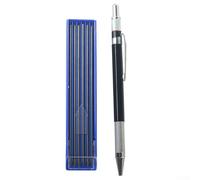 Matita per saldatrice meccanica con 6 ricariche da 2,0 mm per marcatura su acciaio, ferro e altri metalli per edilizia e formazione tecnica