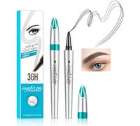 Matita per sopracciglia liquida Matita Sopracciglio Tatuaggio 4 Punti Matita per Sopracciglio Microblading Impermeabile Durevole Naturale Matita Sopracciglio Eyebrow Penna Trucco Professionale