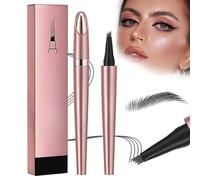 Matita per Sopracciglio Magica, 2026 Nuova Matita per Contour Sopracciglio Microblading Impermeabile 3D, Microblading a Tratto Fine Naturale, Lunga e Durevole, 4 Punte (Grigio)