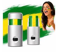Matita per trucco per il viso, impermeabile, resistente al sudore, per feste, eventi allo stadio, body art per tifosi di rugby, body art, accessori portatili per feste e festival