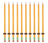 Matita rotante per messa a fuoco, strumento di scrittura sensoriale sicuro in classe con design in legno per compiti a casa sollievo dallo stress messa a fuoco matita in legno per bambini