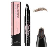 Matita Sopracciglia Waterproof, New 2.0 Matita Sopracciglia Con pennello angolato Brow-Fection e Ultra Precisa per modellare e definire le sopracciglia naturali, lunga tenuta -01 BROWN