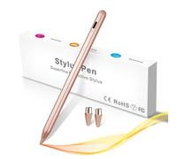 Matita stilo attiva per tablet Samsung Galaxy A9 A8 A7, nuova punta in plastica con matita da disegno precisa e accurata, compatibile con Samsung Galaxy Tablet A9 A8 A7, penna stilo, rosa