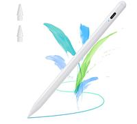 Matita stilo per iPad di 10a generazione, penna attiva con rifiuto del palmo, compatibile con Apple iPad 10th 9th 8th iPad Pro 11" 12,9"/iPad Air 5th 4th 3rd iPad Mini 6th 5th Gen,Bianco