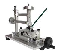 Matita tester di durezza, calibro da tavolo per resistenza ai graffi, include 3 pesi (500 G/250 G/250 G) e 12 matite per rivestimenti e materiali decorativi