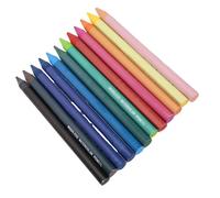 Matite a Colori Senza Legno, Non Versatili Non Scoperta da 12 Pezzi di Legno Senza Matite in a Base di Olio Basato sull'Olio per il Disegno per l'Artista Artista (Colore standard)
