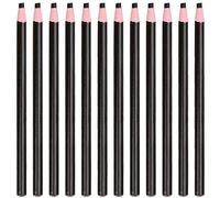 Matite a gesso da sarto, confezione da 12 matite da sarto, per cucito, fai da te, strumenti per tracciare e tracciare le mani, colore nero