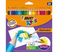 Matite acquerellabili BIC Kids Aquacouleur 24 colori