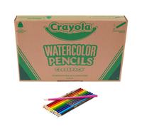 Matite acquerellabili Crayola Classpack 240 pezzi, 20 per ciascuno dei 12 colori, ideali per l'insegnamento in classe. Strumenti artistici