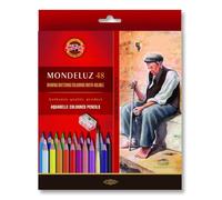 Pastelli Acquarellabili Mondeluz 48 Pezzi
