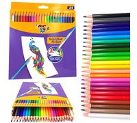 Matite BIC Kids Eco Illusion 24 colori con gomma
